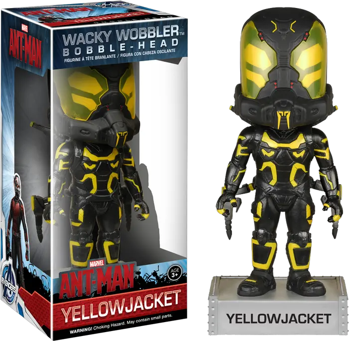  Ant Man Yellowjacket Wacky Wobbler Yellow Jacket Funko Pop Png Antman Png