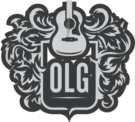  One Lucky Guitar Inc One Lucky Guitar Png Guitar Logo