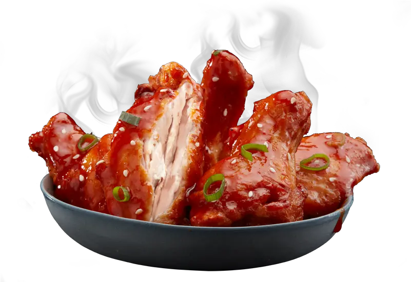  Chicken U0026 Dipping Sauce Dominou0027s Pizza Korean Chicken Wings Png Buffalo Wings Png