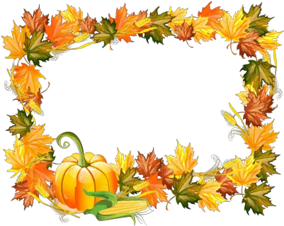  Transparent Image And Clipart Png Transparent Thanksgiving Border Png Thanksgiving Clipart Transparent