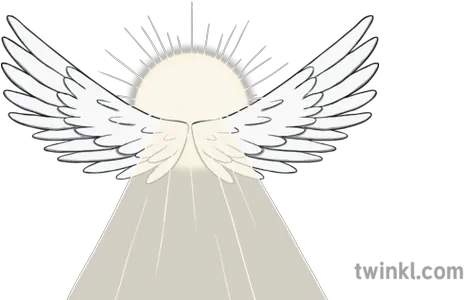  Angel Wings Light Shine Religion Ks1 Illustration Twinkl Eagle Png Light Shine Png