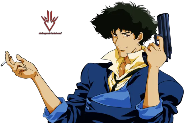  Cowboy Bebop Png 4 Image Spike Cowboy Bebop Hair Cowboy Bebop Png