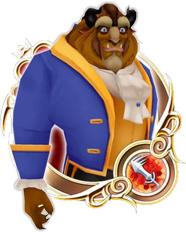  Sweetheart Beast Khux Wiki Kingdom Hearts Beast Png Beauty And The Beast Png