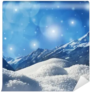  Winter Background With Snow Texture And Summit Png Snow Texture Png