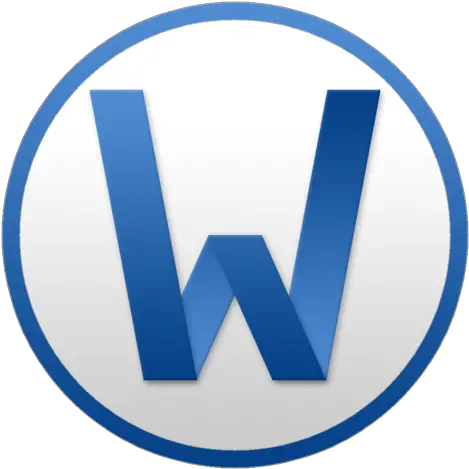  Word Circle Icon Circle Png Microsoft Word Logo