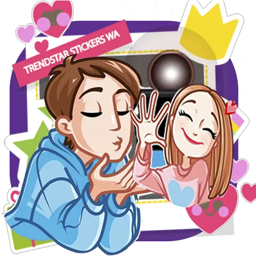  512 Couple Love Sticker New Couple Love Stickers Png Stickers Png