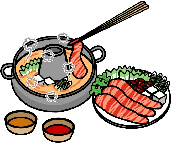  Shabu Shabu Illustration Material Lots Of Free Png Hot Pot Icon