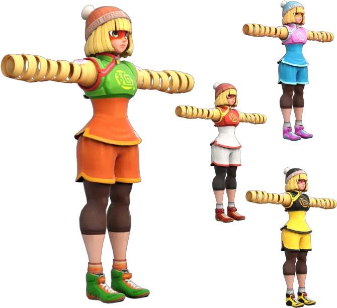  Nintendo Switch Arms Min Min The Models Resource Arms Nintendo Switch Min Min Png Arm Png