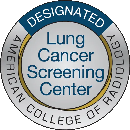  Lung Cancer Screening Center American College Of Radiology Designated Lung Cancer Screening Center Png Cancer Logos