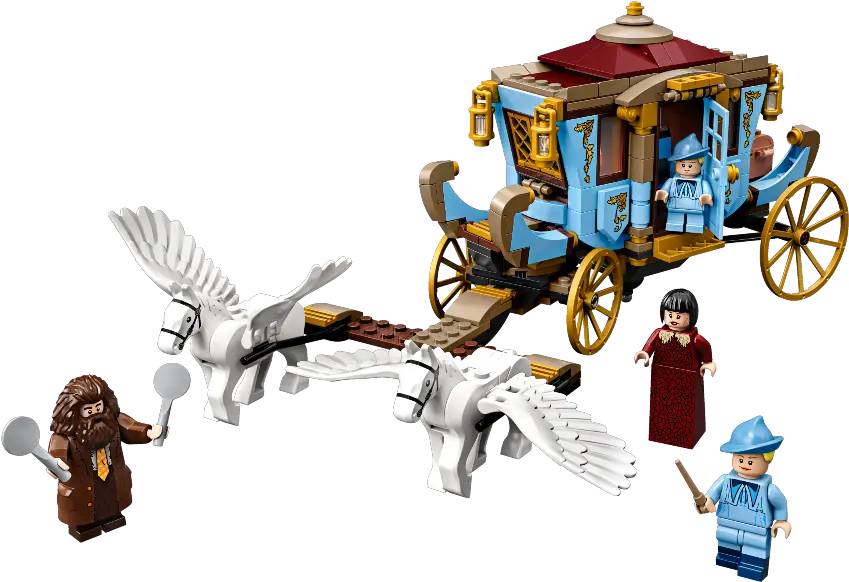  75958 Lego Harry Potter Tm Beauxbatonsu0027 Carriage Arrival Lego Harry Potter Beauxbatons Carriage Arrival At Hogwarts Png Hogwarts Transparent