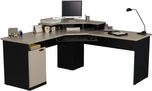  L Corner Desk Png Computer Desk Png