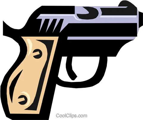  Download Hand Gun Royalty Free Vector Clip Art Illustration Png Handgun Icon