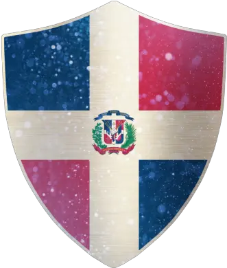  Dominican Flag Shield By Family Heritage Gifts Inktale Png