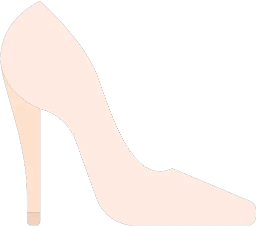  Fashion Clothing Footwear Femenine Style High Heels Round Toe Png Heel Icon