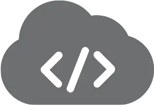  Cloud Development U2013 Inteca Language Png Web Cloud Icon