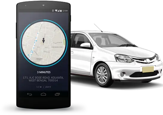  Ola To Provide Free In Car Uber Png Uber Logo For Car