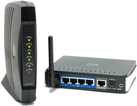  Difference Between A Modem And Router Router And Modem Png Router Png