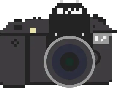  The Camera Collection Logo 8 Bit Smash Bros Png Camera Icon .png