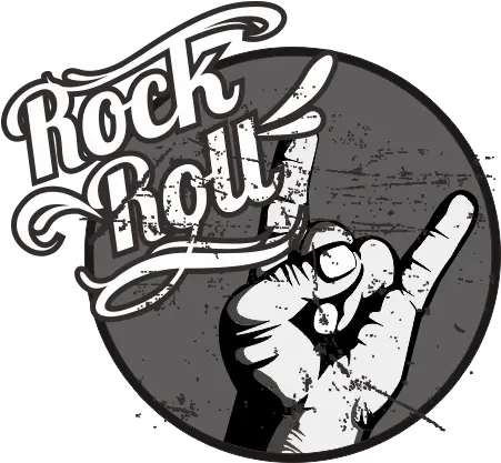  Rock Png Clipart Vintage Rock And Roll Vector Cartoon Rock Png