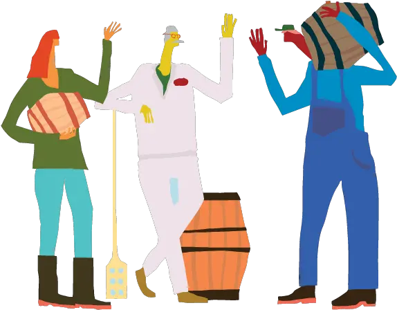  Line Up U2014 Cask Days Beer Festival Illustration Png People In Line Png