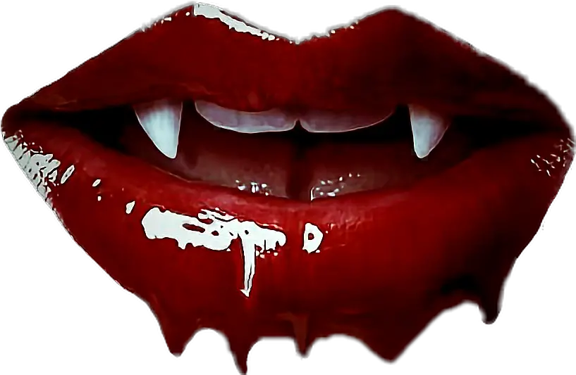  Vampire Blood Mouth Png Transparent Vampire Fangs With Blood Vampire Fangs Png