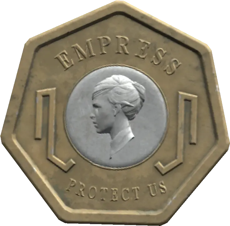  Dishonored 2 Models And Textures Xentax Dishonored Coin 3d Model Png Dishonored Logo