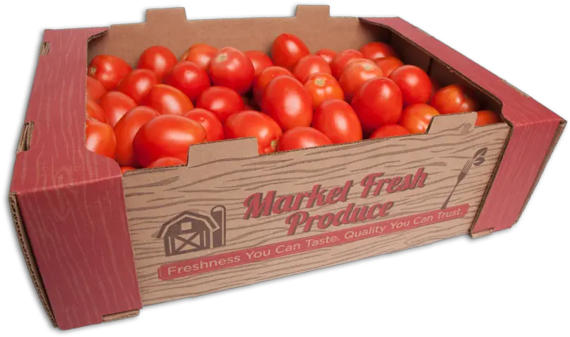  Products U2014 Market Fresh Produce Llc Box Tomatoes Png Tomato Transparent Background