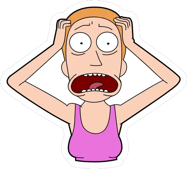  Morty Stickers Rick And Tattoo Rick Et Morty Summer Smith Png Rick Transparent