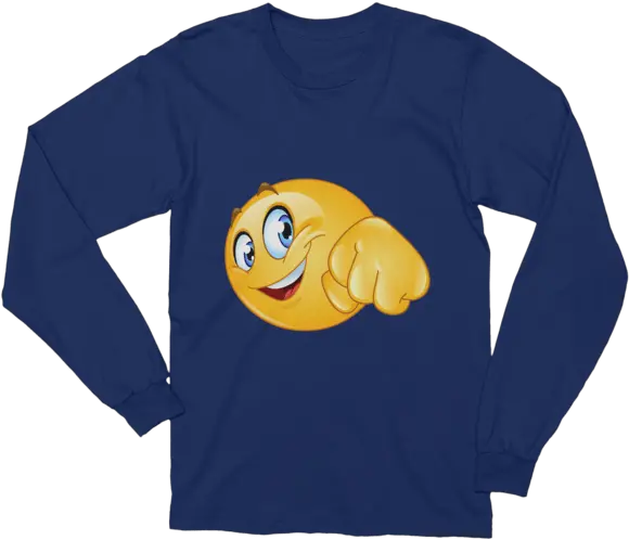  Unisex Fist Bump Emoji Long Sleeve T Shirt Png Fist Bump Png