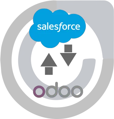  Commercient Sync Integration For Odoo Png Salesforce Platform Icon Bolt