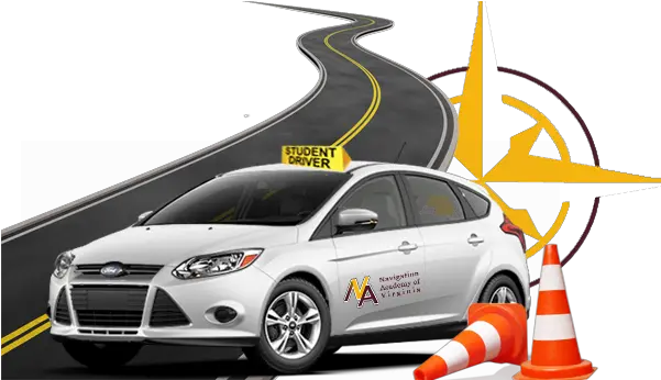  Navigation Academy Of Virginia Driving School Chesapeake Driving School Png Car Driving Png