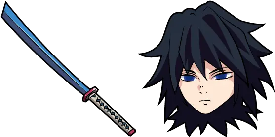  Demon Slayer Giyu Tomioka Cursor Zenitsu Cursor Png Demon Slayer Png