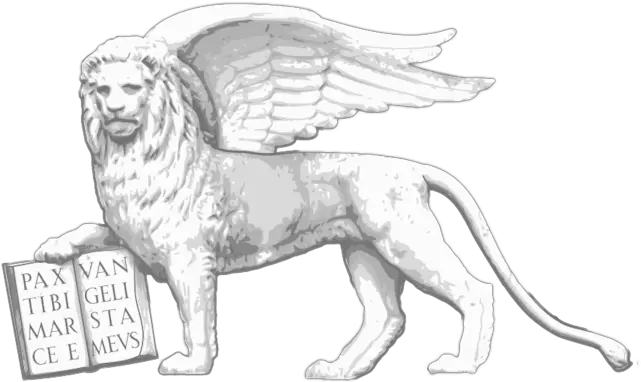  Leone Di San Marco Lion With Open Book Png Marco Png