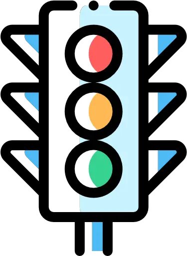  Bus Free Vector Icons Designed By Freepik Icon Outline Picture Of Traffic Light Png Traffic Light Vector Icon