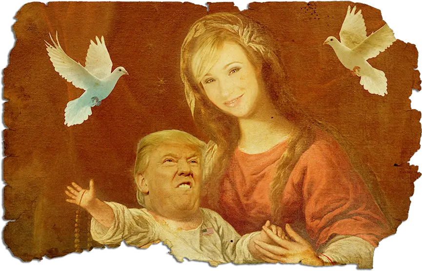  Apopka Preacher Paula White And Presidential Nominee Donald Break The Walls Png Donald Trump Transparent