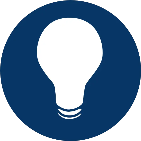  Download Lightbulb Clipart Smart Blue Bulb Logo Light Bulb Icon Dark Blue Png Light Bulb Clip Art Png