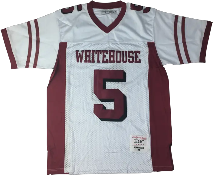  Patrick Mahomes White High School Sports Jersey Png Patrick Mahomes Png