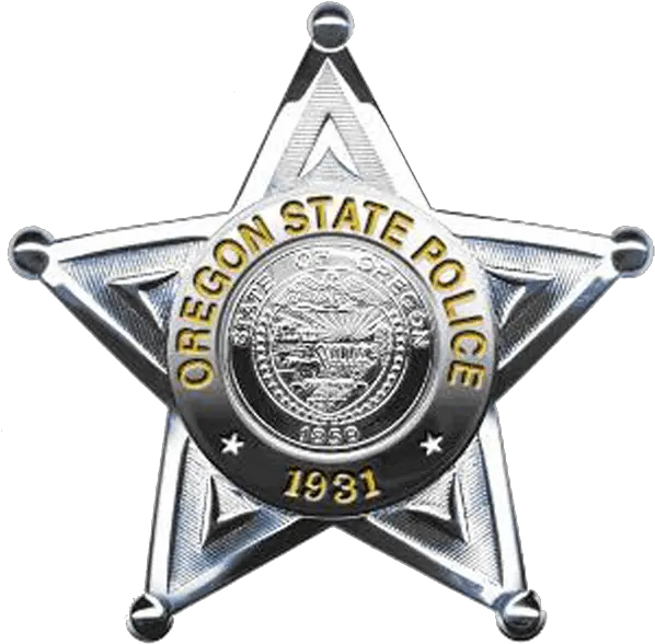  Oregon Police Badge Transparent Png Stickpng Oregon State Police Badge Gon Png