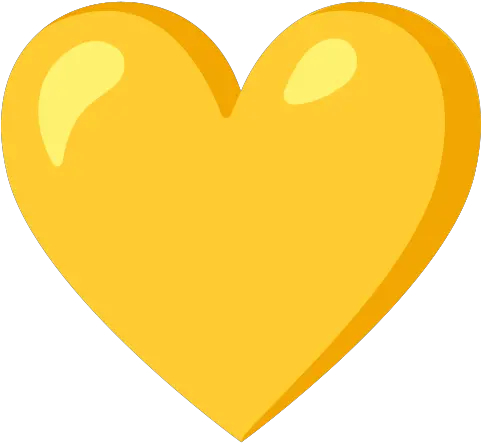  Yellow Heart Emoji Coração Amarelo Png Yellow Heart Emoji Png