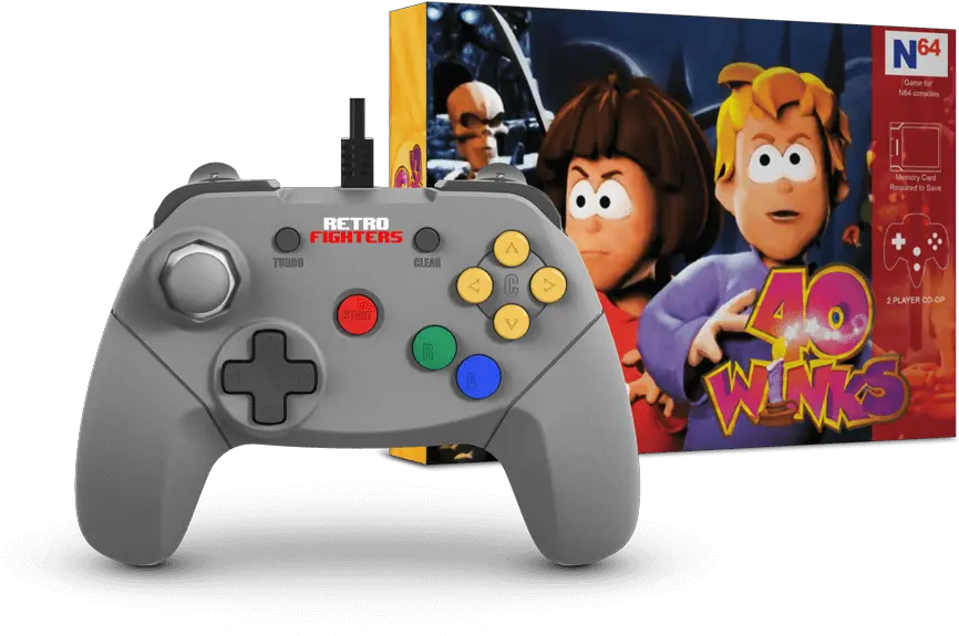  Brawler64 N64 Controller 40 Winks Png Nintendo 64 Png