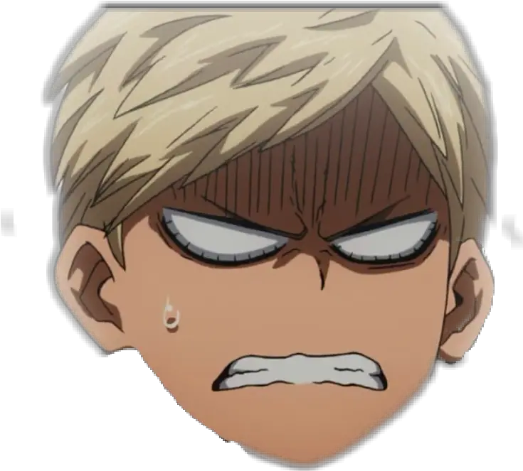  Download Bakugou Katsukibakugou Bnha Funny My Hero Academia Faces Png Bakugo Png