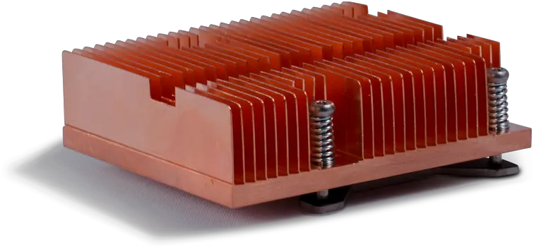  Download Skived Copper Heatsink With Backplate And Push Pins Wood Png Push Pin Png