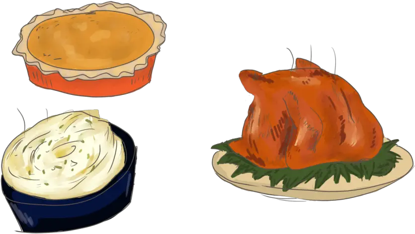  Qotm If You Could Have Thanksgiving Dinner With Anyone In Dish Png Thanksgiving Dinner Png