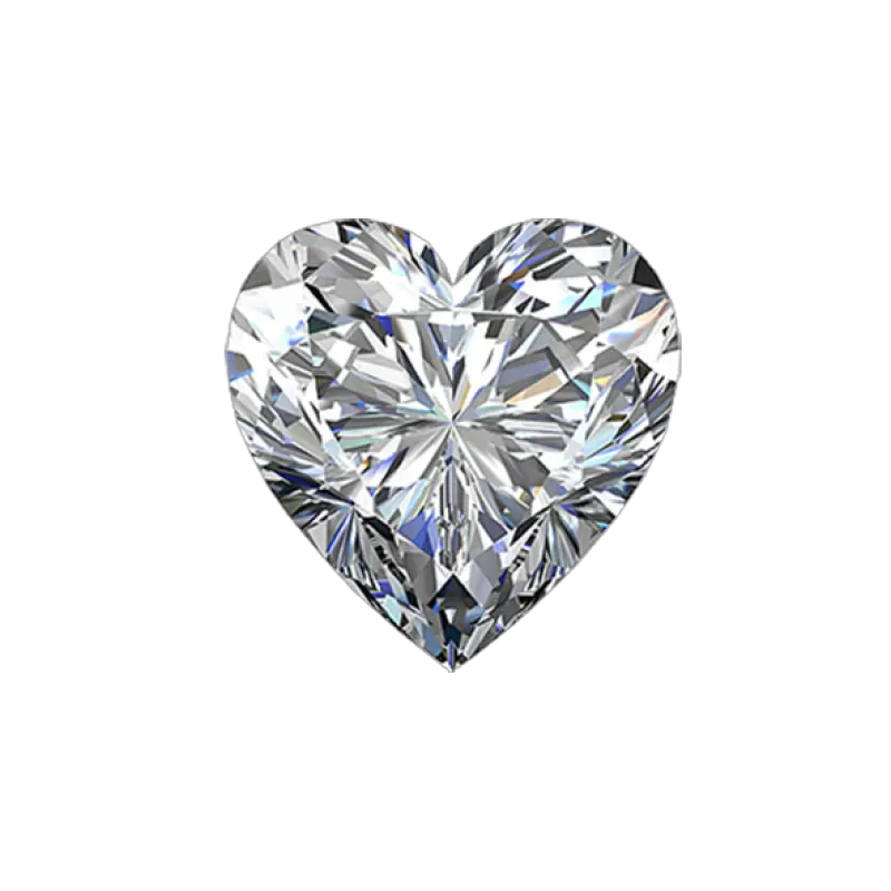  White Heart Diamond Transparent Png Heart Shaped Diamond Diamond Transparent