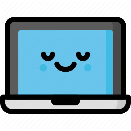  Emoji Emotion Expression Face Feeling Laptop Peace Icon Download On Iconfinder Laptop With Sad Face Png Peace Emoji Png