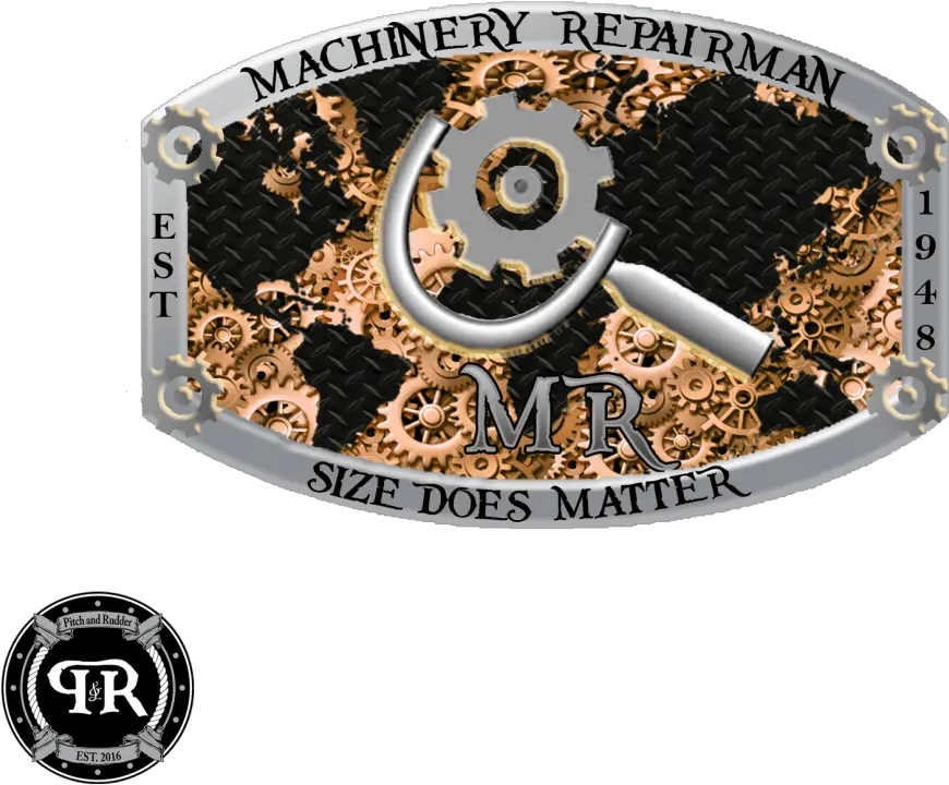  Custom Rm Belt Buckle Machinery Repairman Png