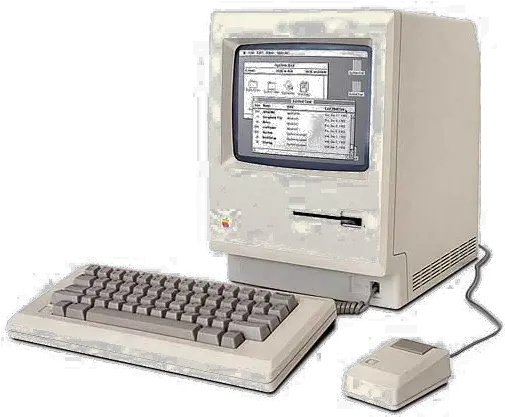  Png Old Macintosh Computer Macintosh Computer Png Old Computer Png