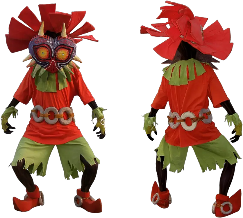  Better View Of My Skull Kid Cosplay Clip Art Png Skull Kid Png