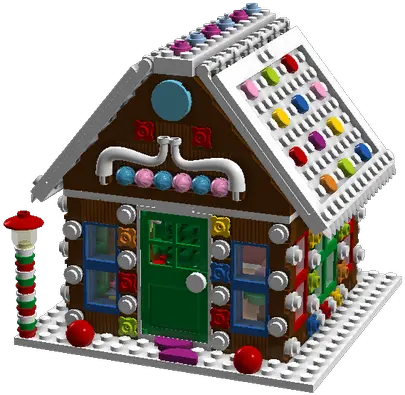  Lego Ideas Gingerbread House Png Gingerbread House Png