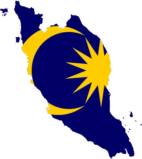  Download Hd Flag Map Of West Malaysia Malaysia Map Flag Transparent Malaysia Flag Map Png Flag Png Images